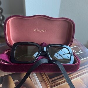 Gucci Large Square Sunglasses